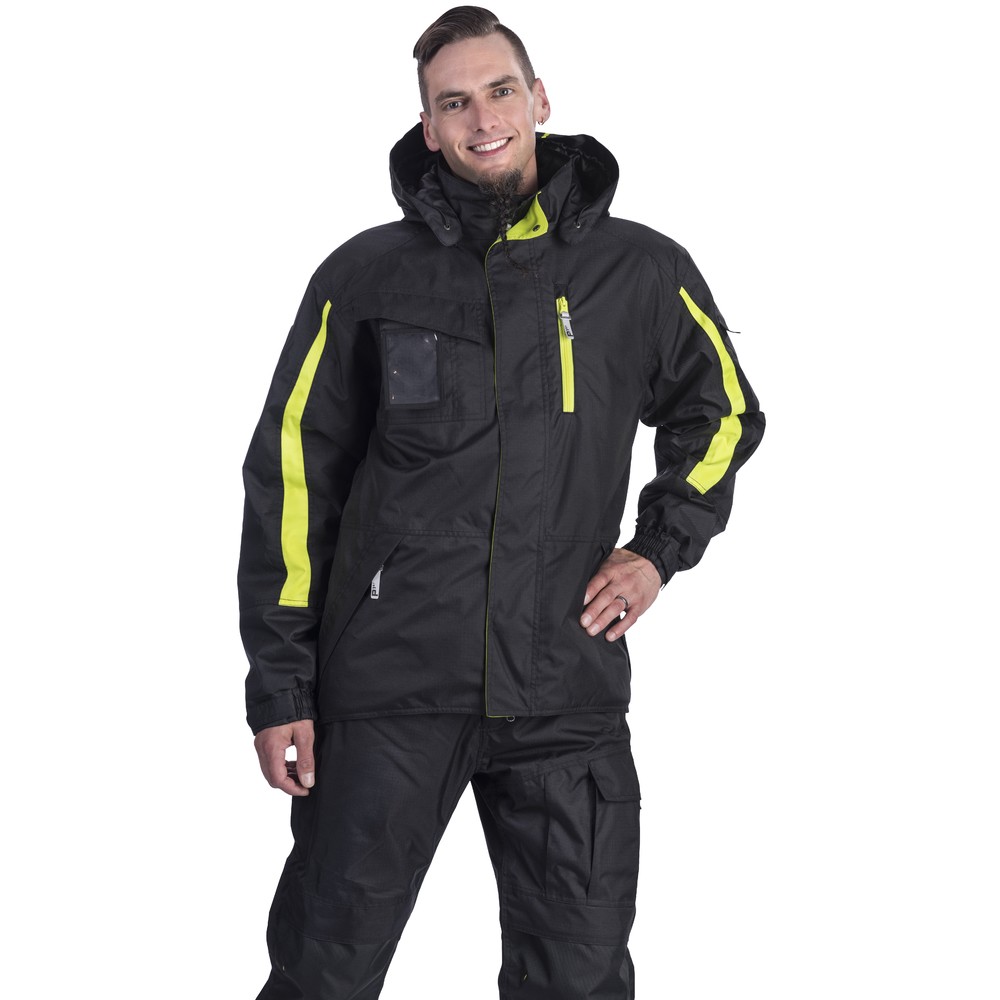 VINTERJACKA 5XL GRAFIITTI SVART