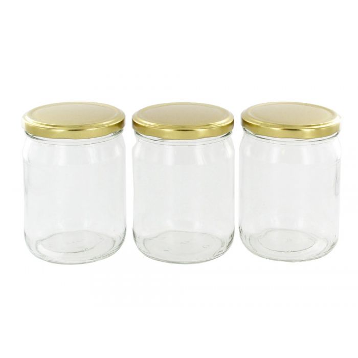 GLASBURK MED SKRUVLOCK 0,45 L 3-PACK