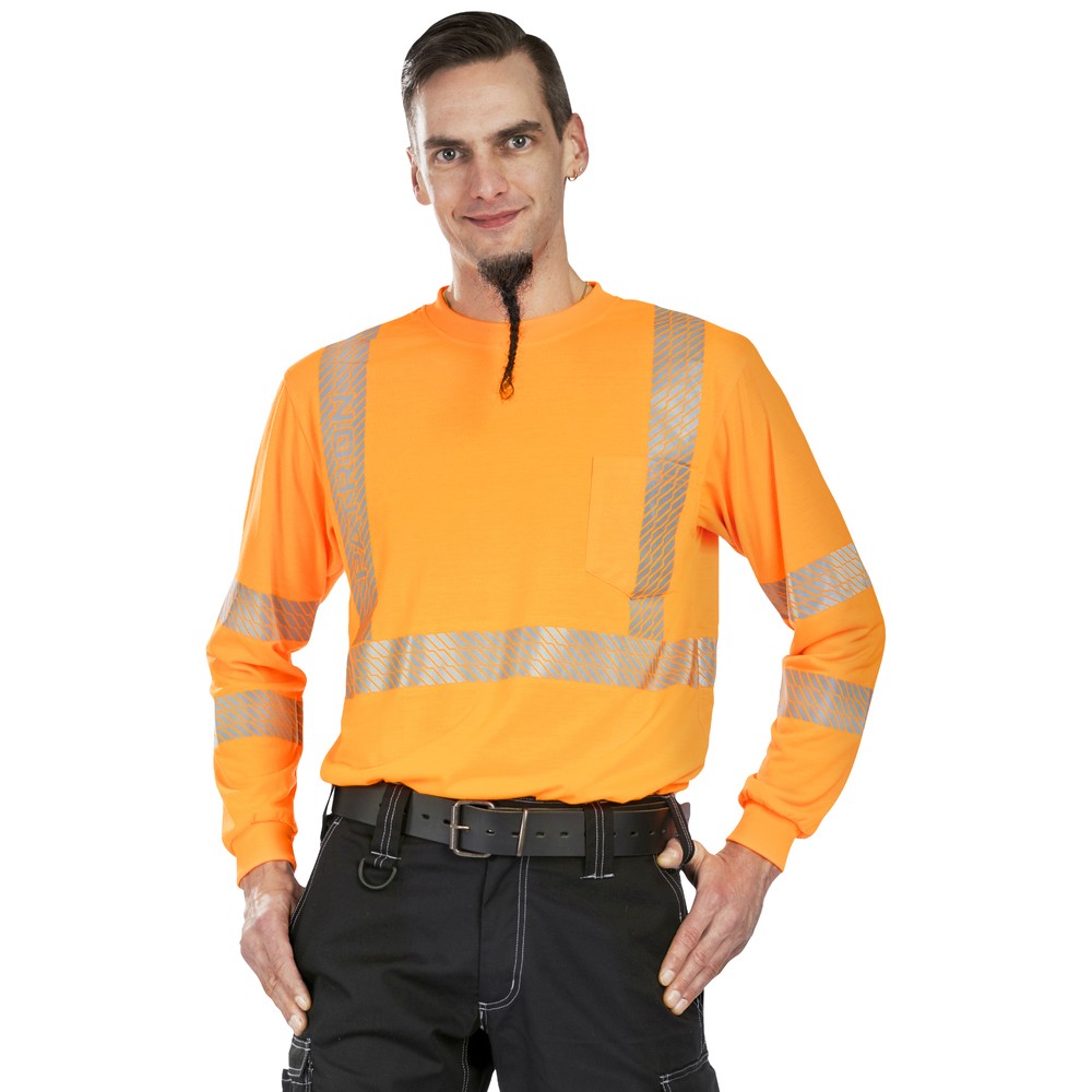 VARSELSKJORTA XS TITAN FL.ORANGE