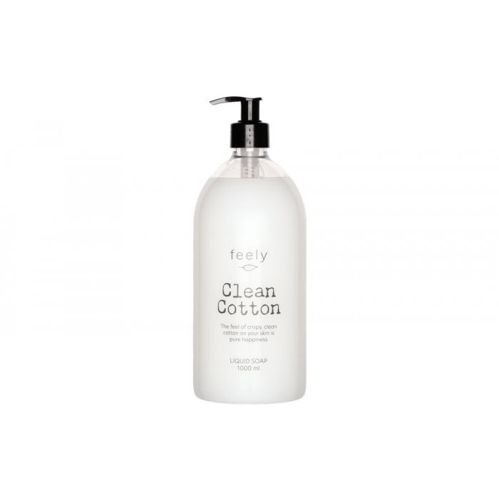Feely Joy flytande tvål clean cotton 1000 ml