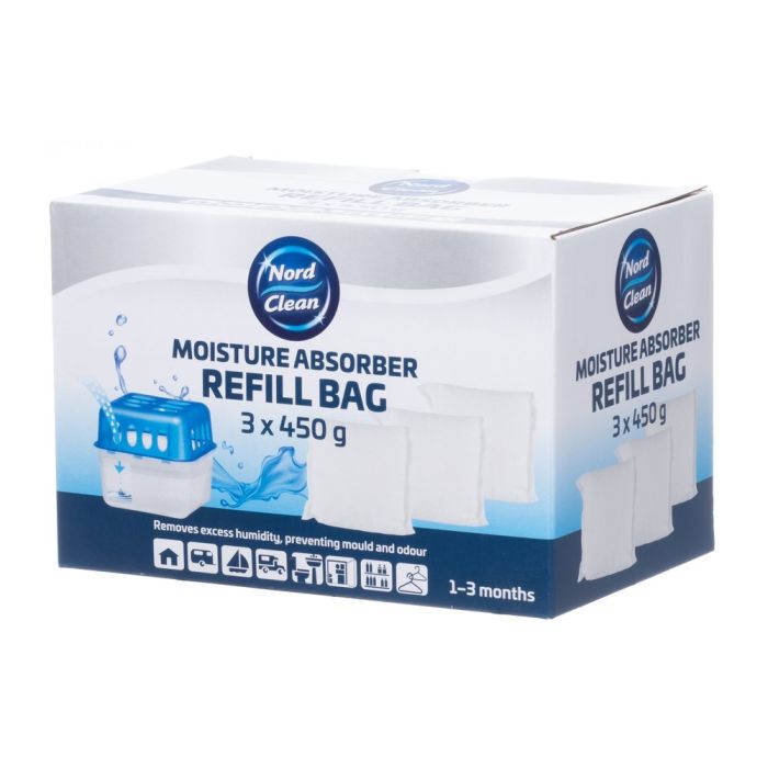 FUKTSLUKARE REFILL 450 g x 3 - 4