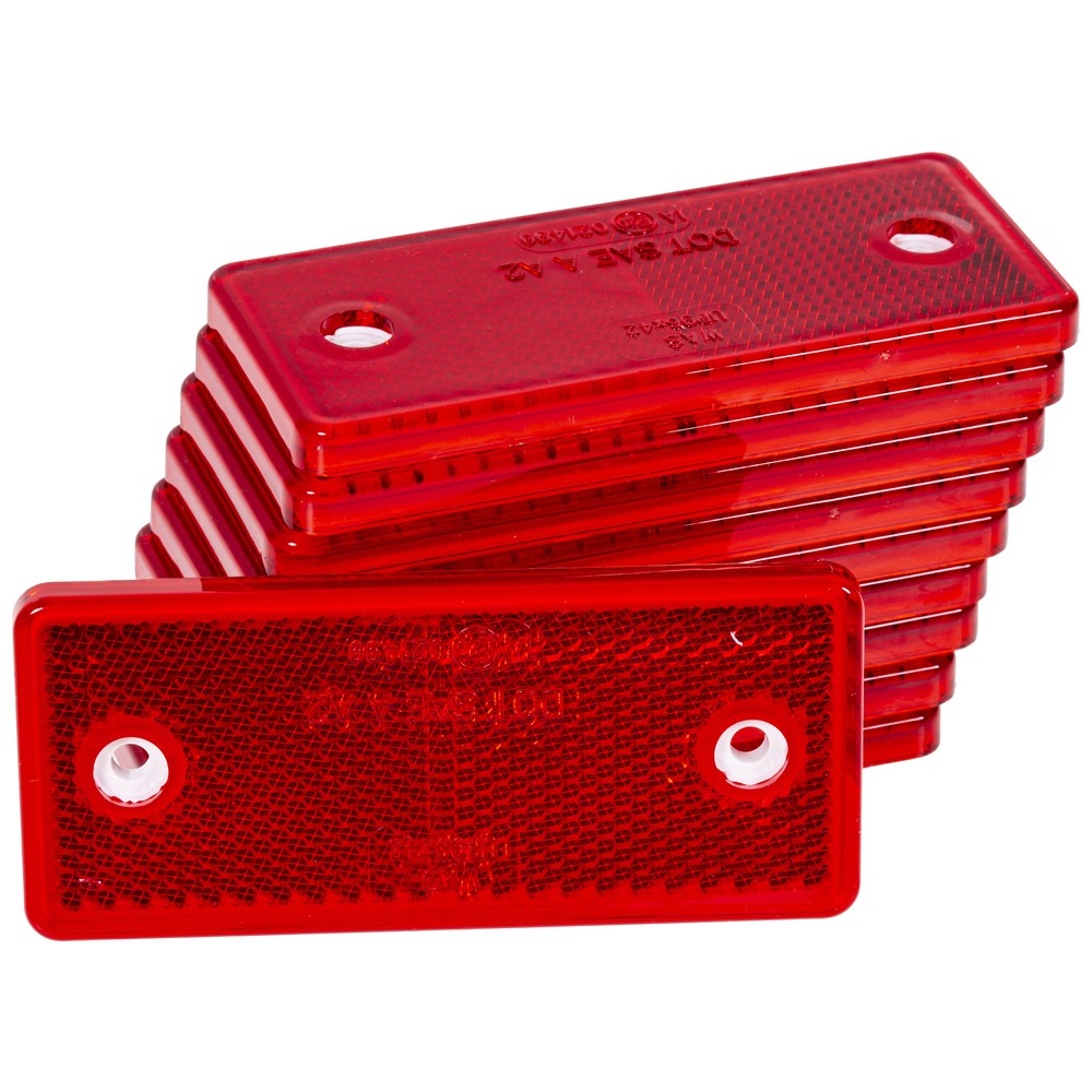 REFLEX 96X42MM RÖD MONTERINGSHÅL 10ST