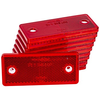 REFLEX 96X42MM RÖD MONTERINGSHÅL 10ST