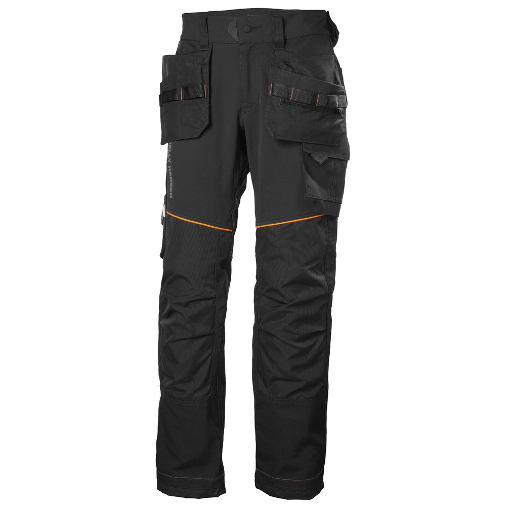 BYXOR STRETCH MED SPIKFICKOR C48 CHELSEA EVO SVART