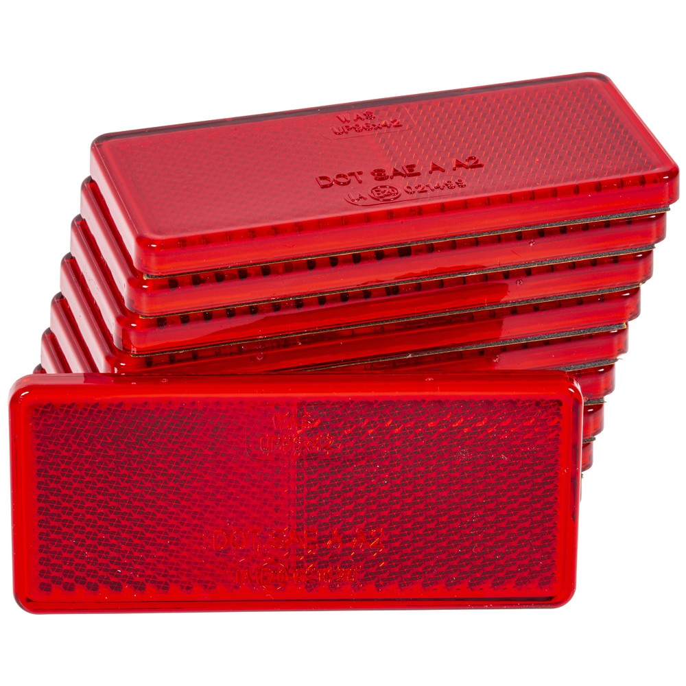 REFLEX 96X42MM RÖD SJÄLVHÄFTANDE 10ST