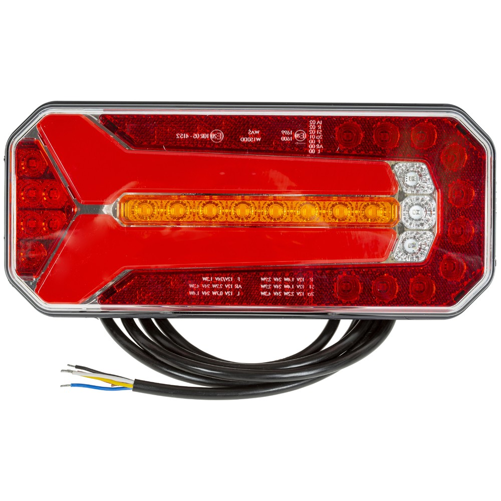 BAKLJUS LED 12-24V VÄNSTER KABEL