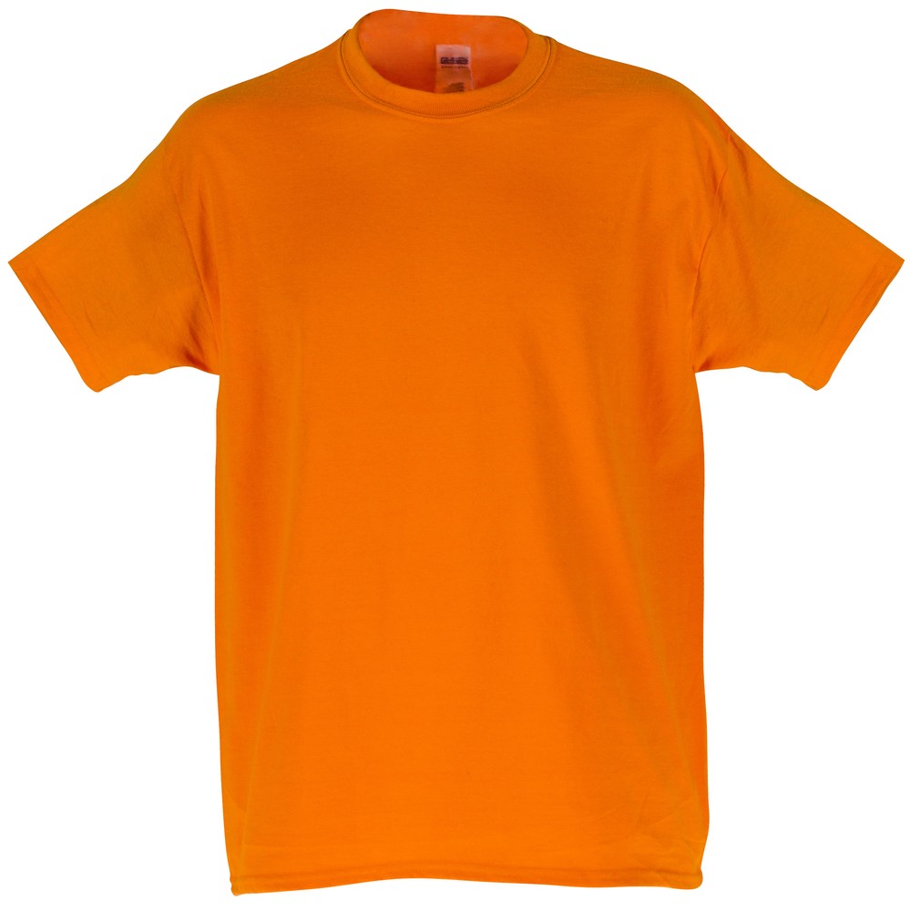 T-SHIRT M GILDAN ORANGE