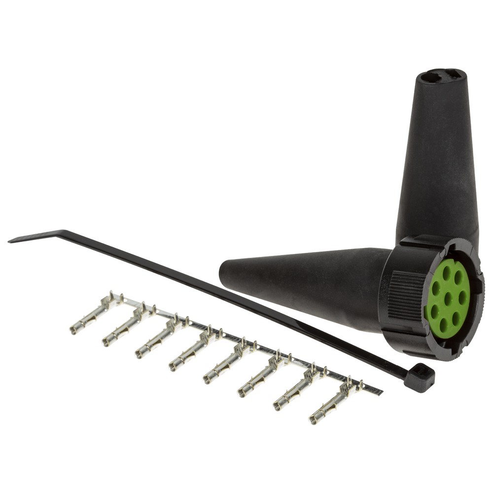 KONTAKT BAYONET 8-PIN GRÖN