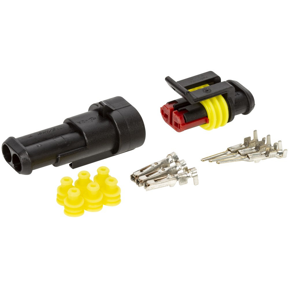 KONTAKTER 2-POLIG SUPERSEAL 12/24V