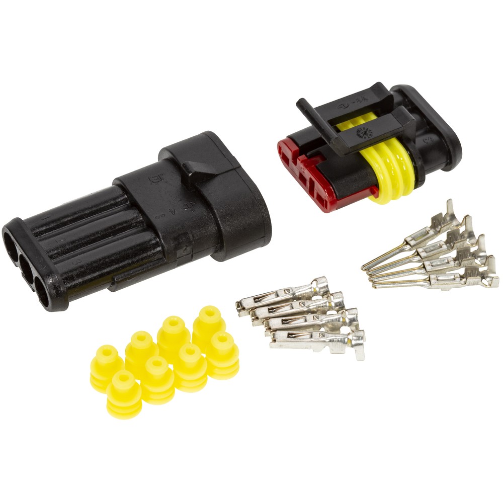 KONTAKTER 3-POLIG SUPERSEAL 12/24V