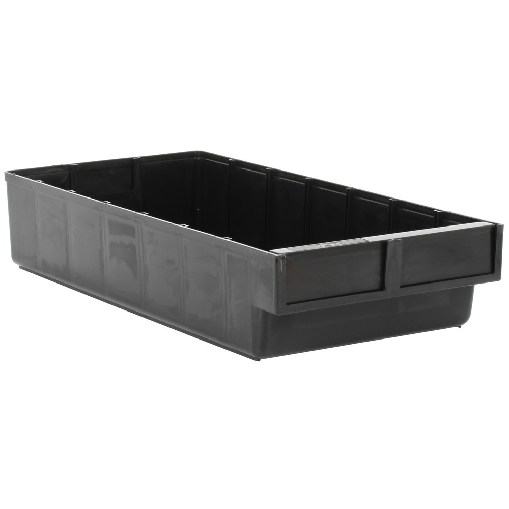 LAGERLÅDA 400X186X80MM SVART