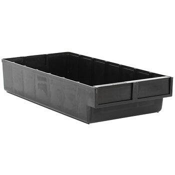 LAGERLÅDA 400X186X80MM SVART