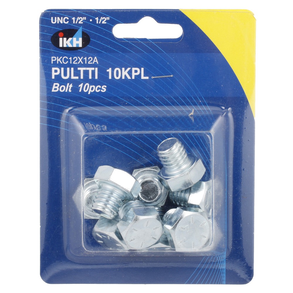 BULT UNC 1/2 X 1/2" 10ST FÖRZINKAD
