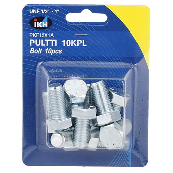 BULT UNF 1/2 X 1" 10ST FÖRZINKAD