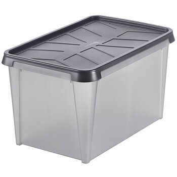 FÖRVARINGSBOX DRY 45L TÄTAD ANTRACIT