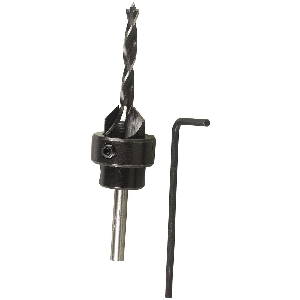 TRÄBORR MED FÖRSÄNKARE 3MM