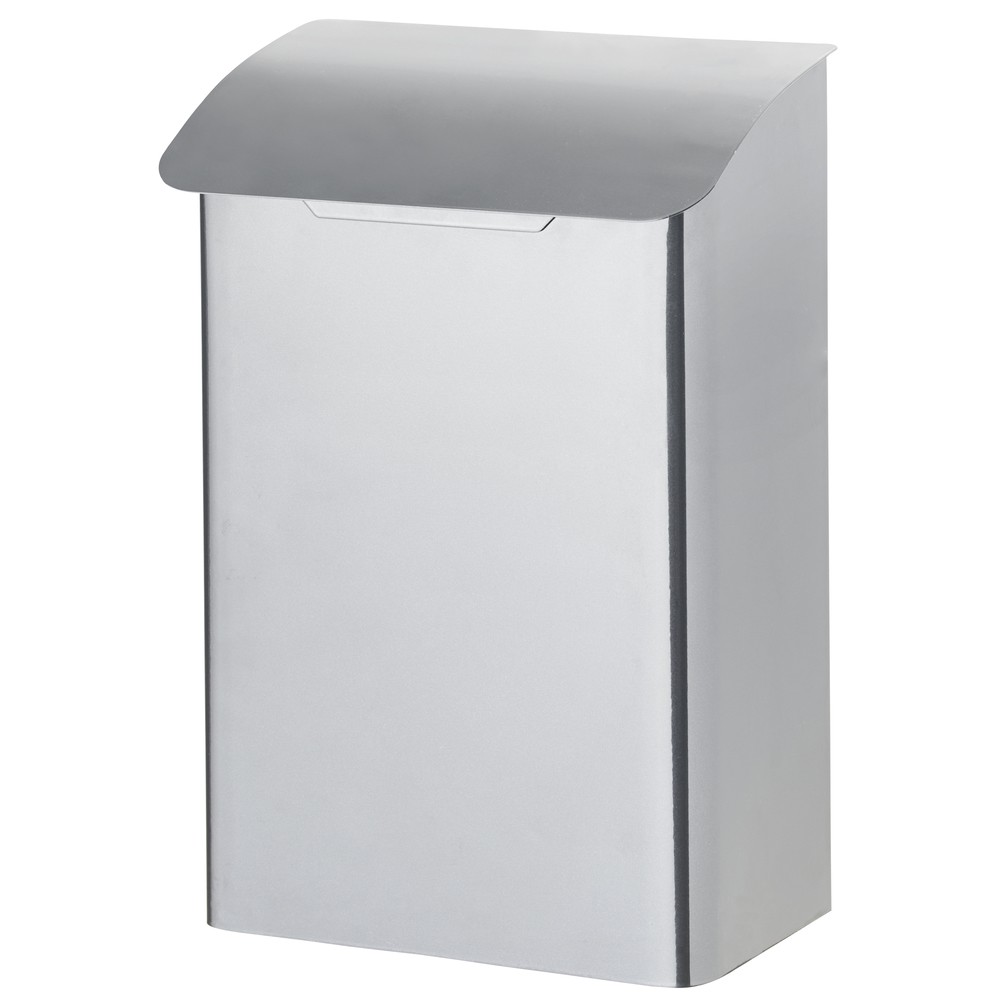 POSTLÅDA METALL SILVER