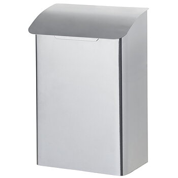 POSTLÅDA METALL SILVER