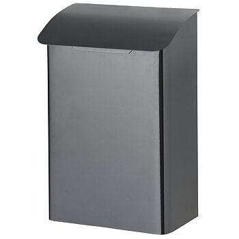 POSTLÅDA METALL SVART