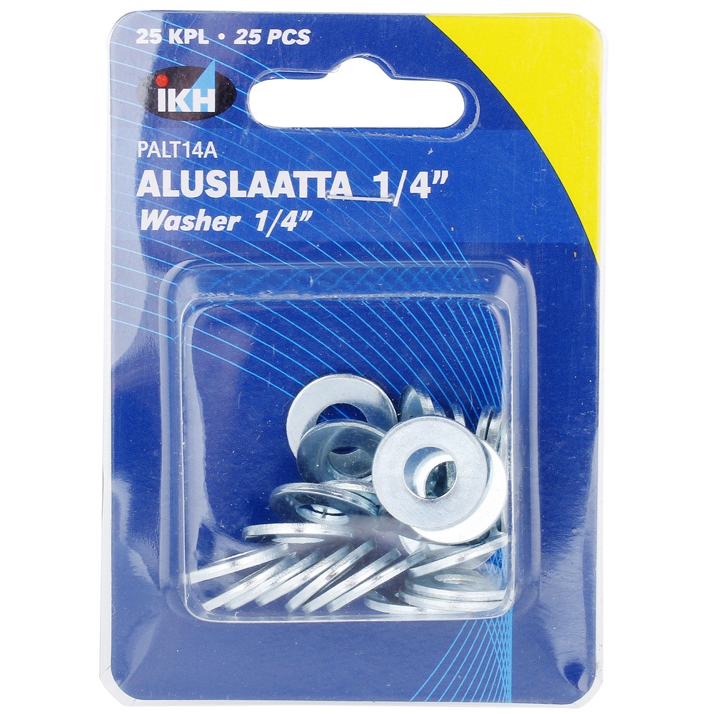 PLANBRICKOR 1/4" 25ST FÖRZINKAT