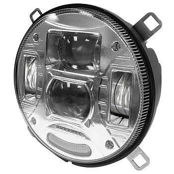 LED-STRÅLKASTARE RUND 132MM MF JD