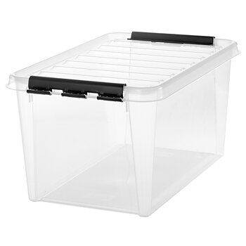 FÖRVARINGSBOX CLASSIC 45L TRANSPARENT