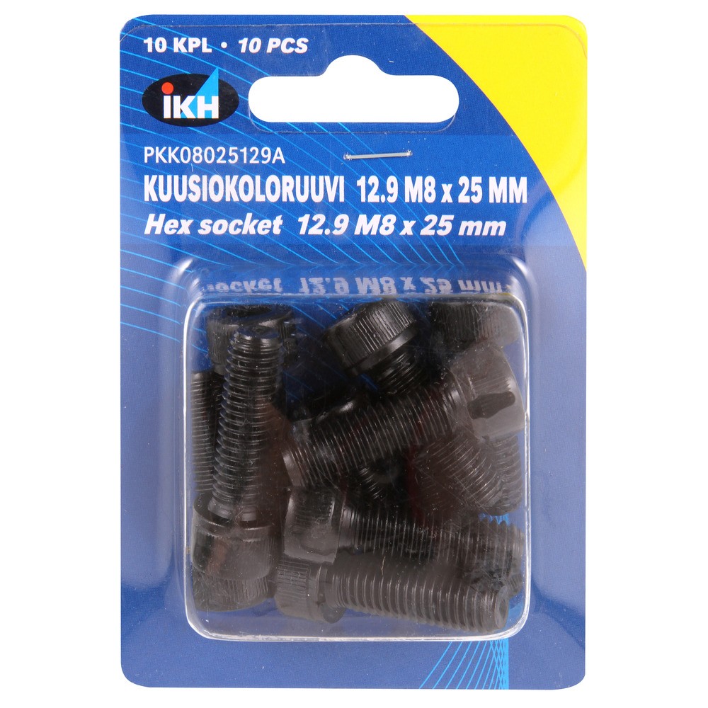 INSEXSKRUV M8X25 12.9 10ST DIN912