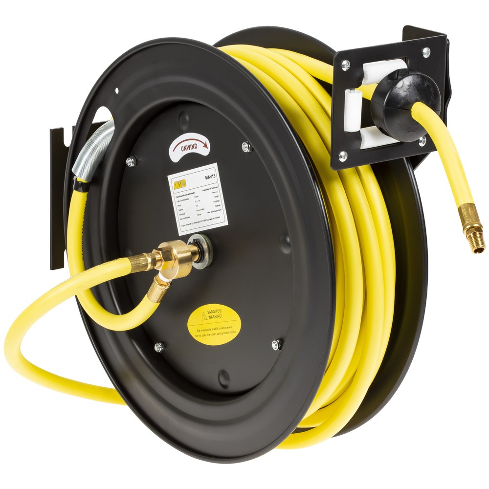 SLANGVINDA TRYCKLUFT 15M 9,5MM GUMMI