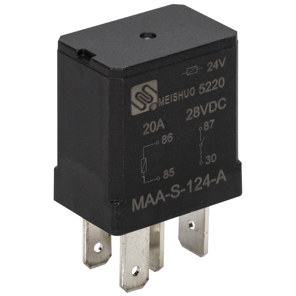 MIKRORELÄ 4-POL 24V 35A