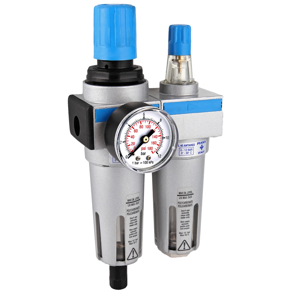 TRYCKREGULATOR -FILTER-SMÖRJNING