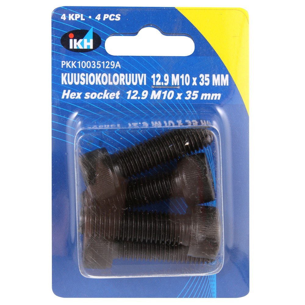 INSEXSKRUV M10X35 12.9 4ST DIN912