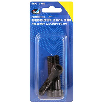 INSEXSKRUV M10X50 12.9 3ST DIN912