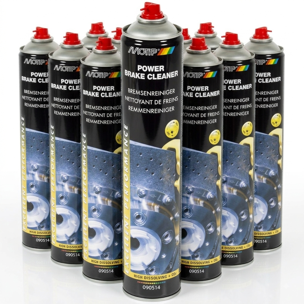 12 PACK BROMSRENGÖRING SPRAY 750ML XXL