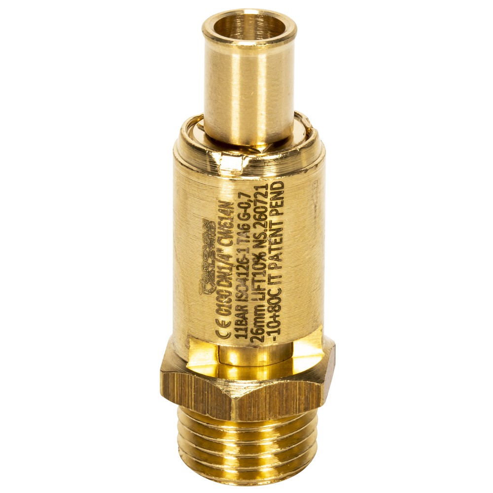 ÖVERTRYCKSVENTIL 1/4" 11BAR