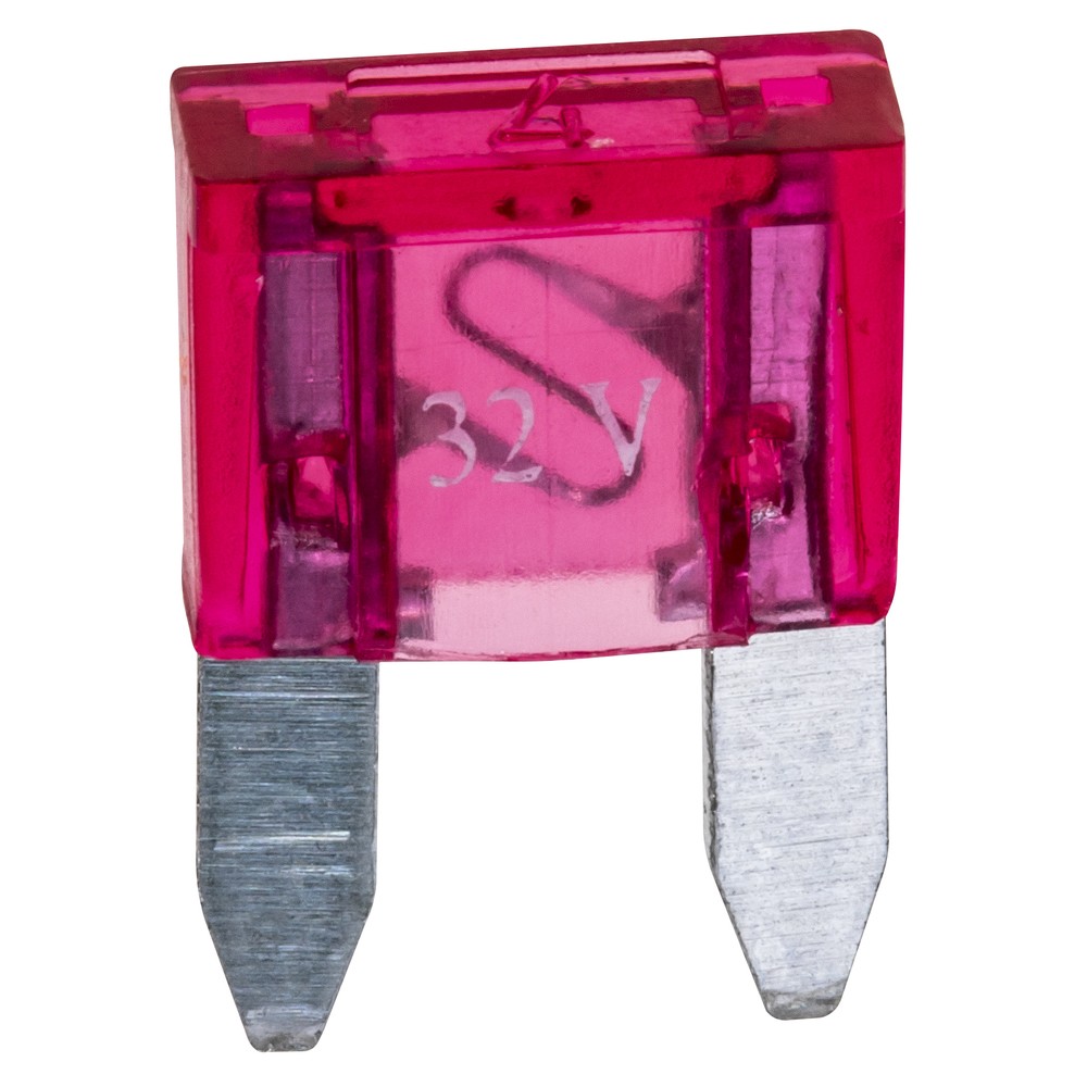FLATSÄKRING MINI 4A ROSA 10ST