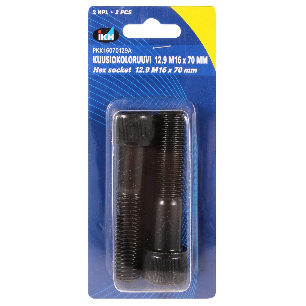 INSEXSKRUV M16X70 12.9 2ST DIN912