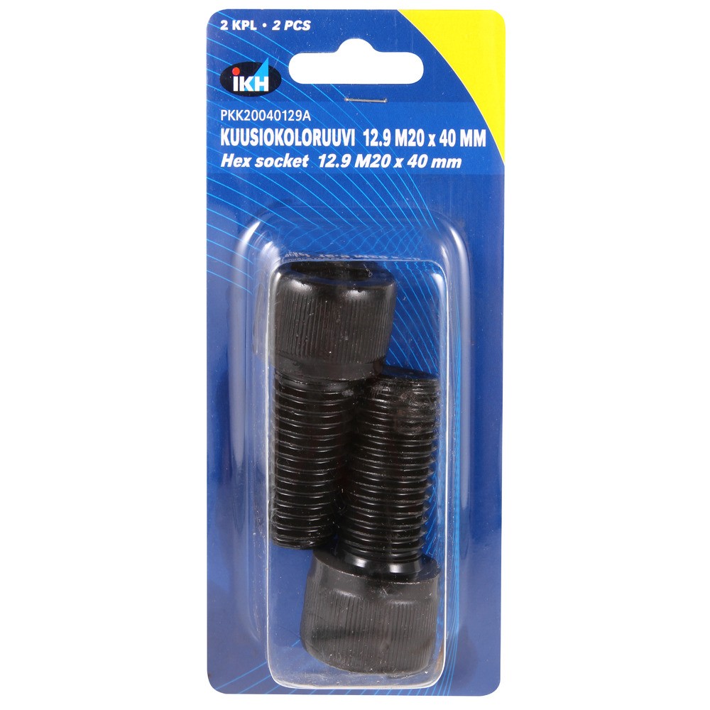INSEXSKRUV M20X40 12.9 2ST DIN912