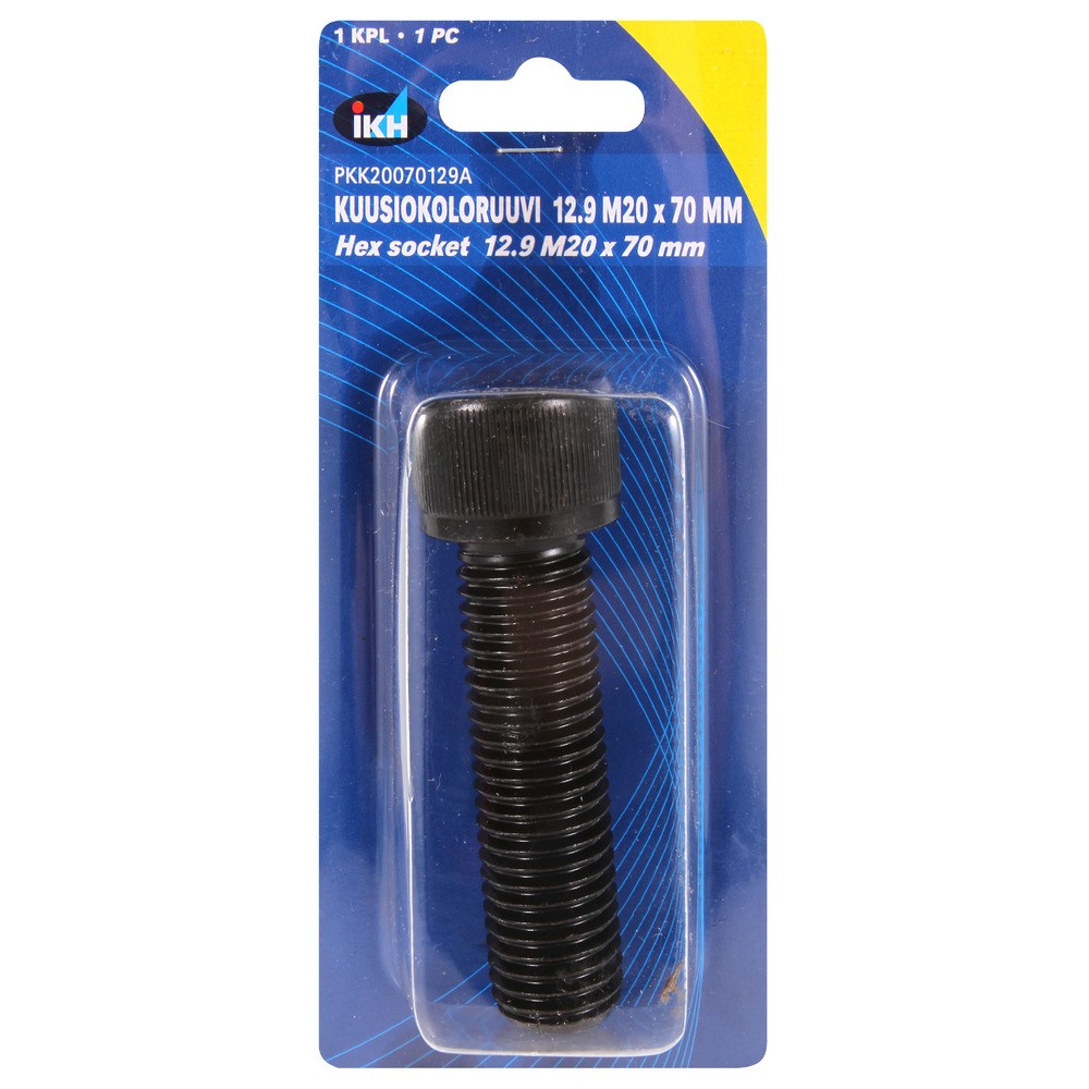 INSEXSKRUV M20X70 12.9 1ST DIN912