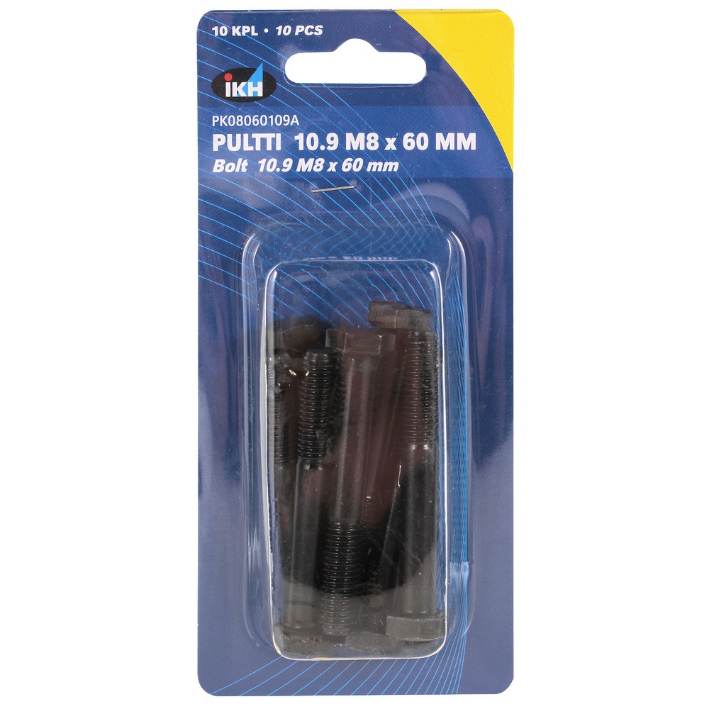 BULT M8X60 10.9 10ST DIN931