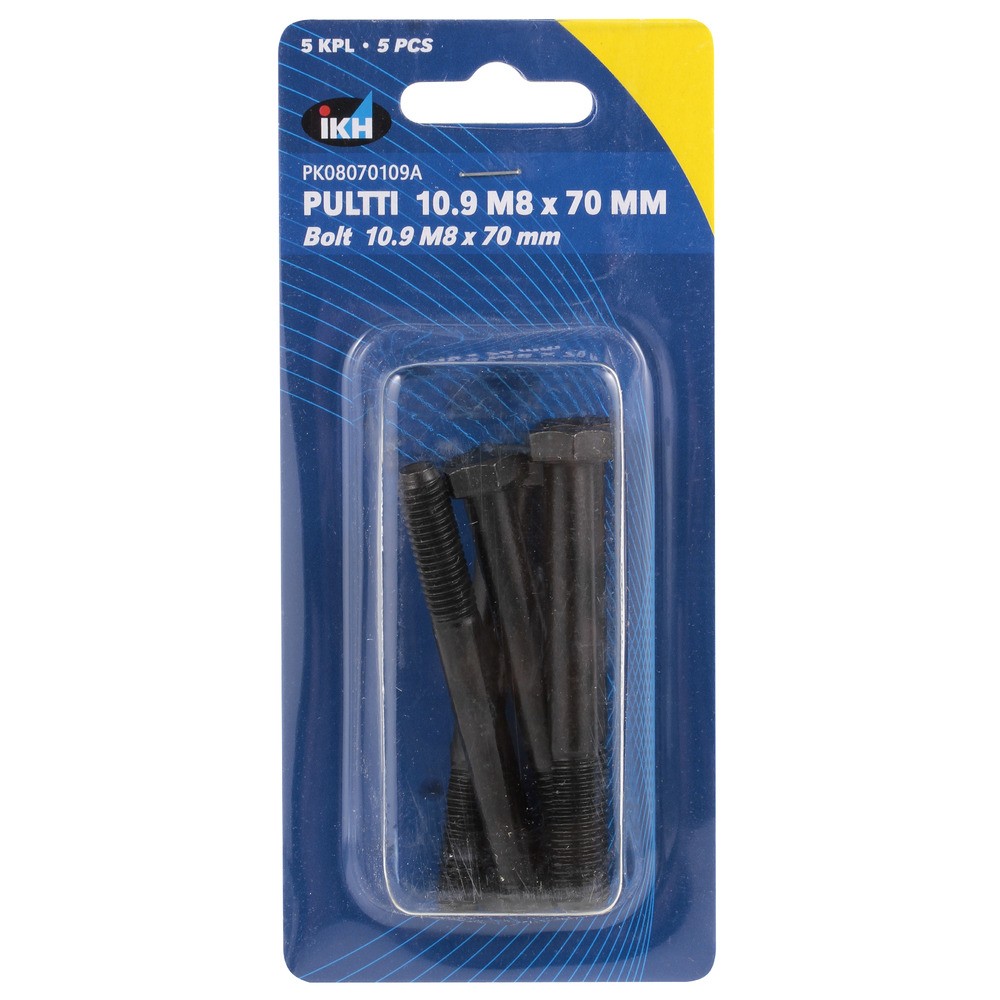 BULT M8X70 10.9 5ST DIN931