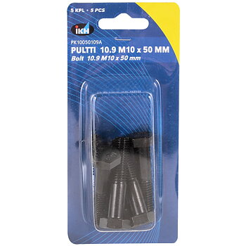 BULT M10X50 10.9 5ST DIN931