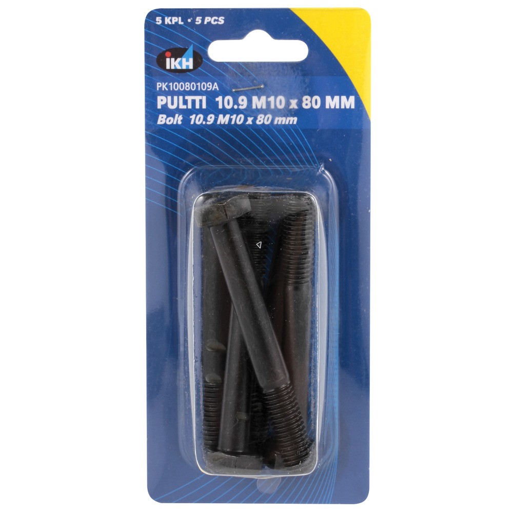 BULT M10X80 10.9 5ST DIN931