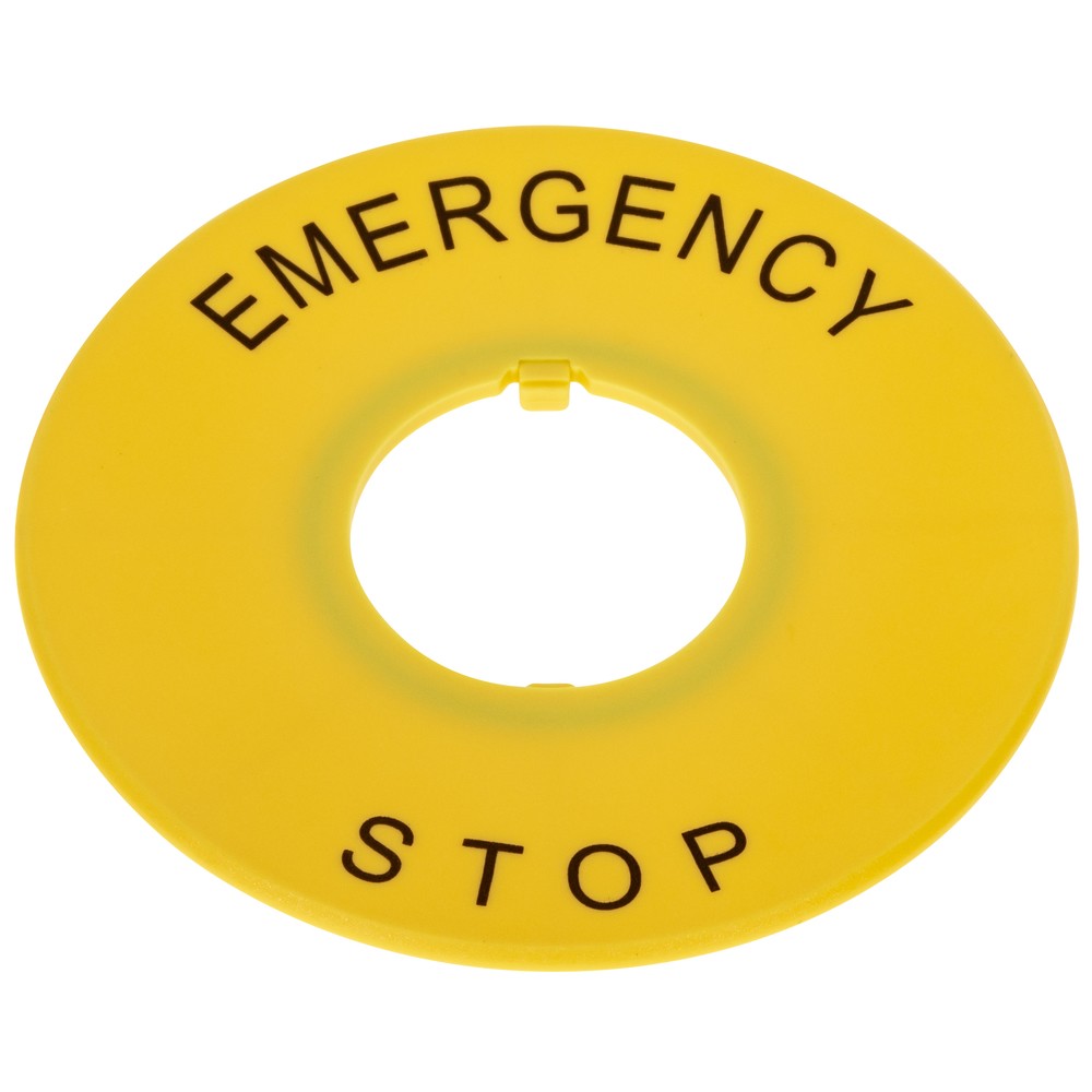 NÖDSTOPP MÄRKE