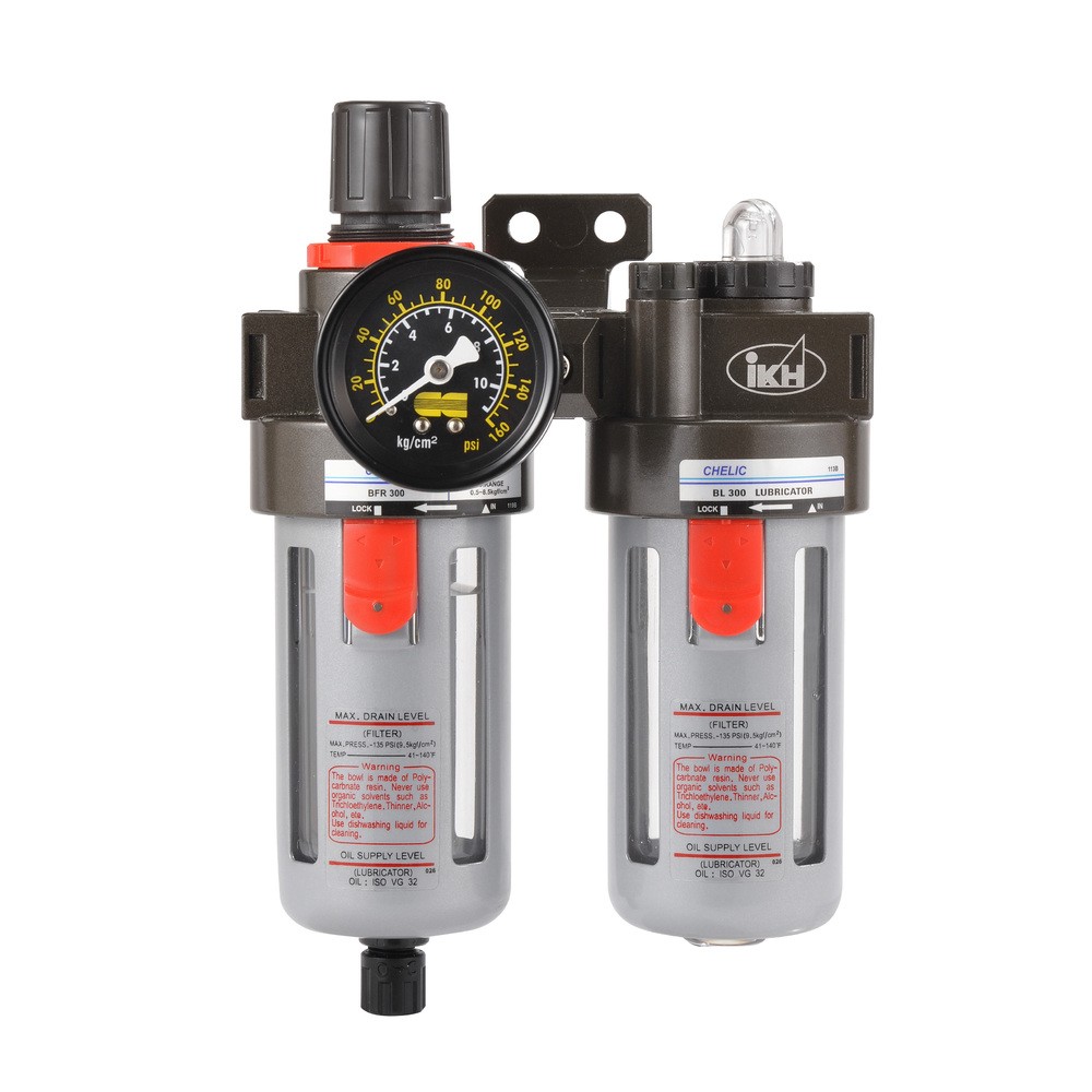 TRYCKREGULATOR ENHET 3/8" KOMPLETT