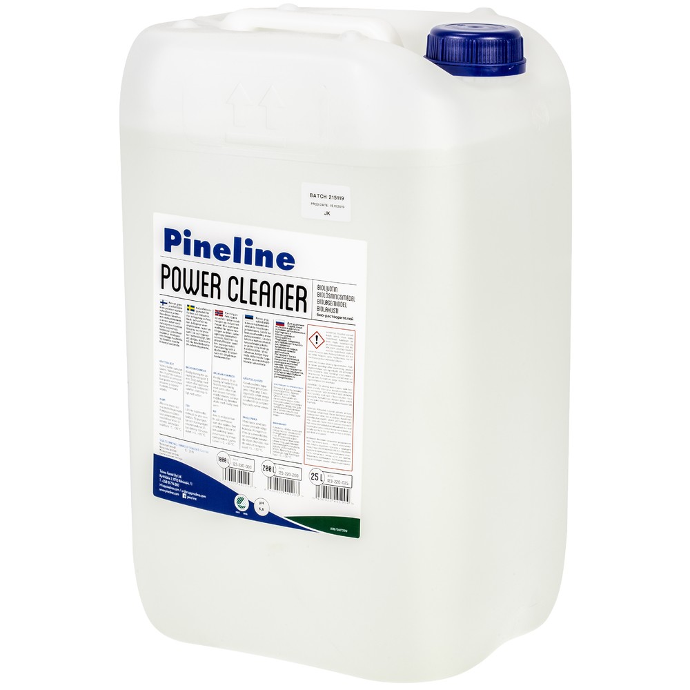 POWER CLEANER 25L BIO- LÖSNINGSMEDEL PINELINE