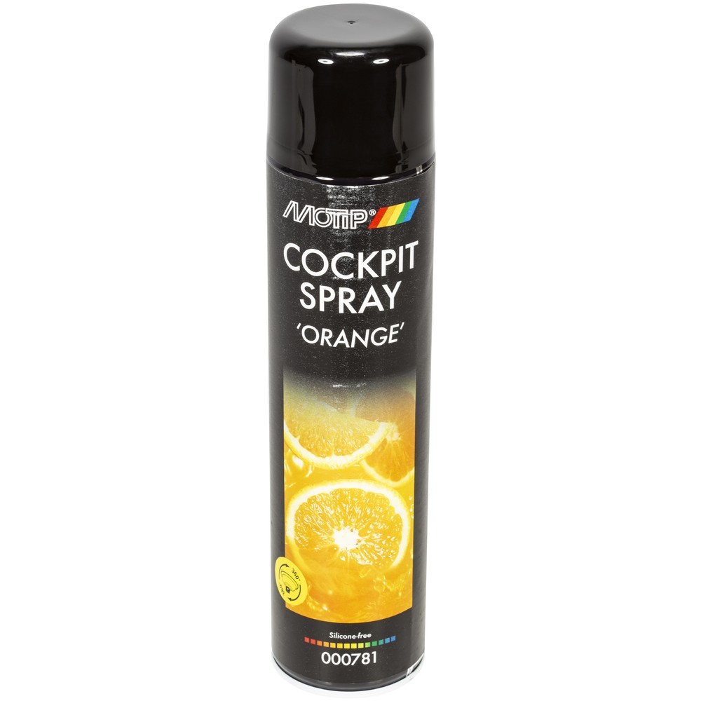 RENGÖRINGSMEDEL FÖR INSTRUMENTPANEL 600ML APPELSIN