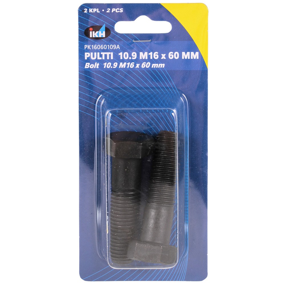 BULT M16X60 10.9 2PCS DIN931