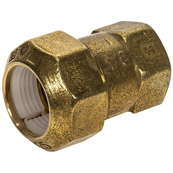 KOPPLING 1 1/4"-40MM INV. GÄNGA MÄSSING PLAST-JÄRN