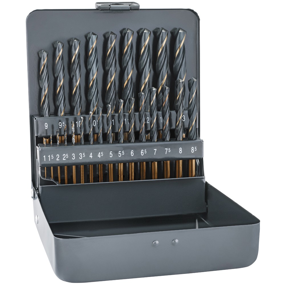 BORRSATS 25 DELAR 1-13MM HSS SPRINT MASTER