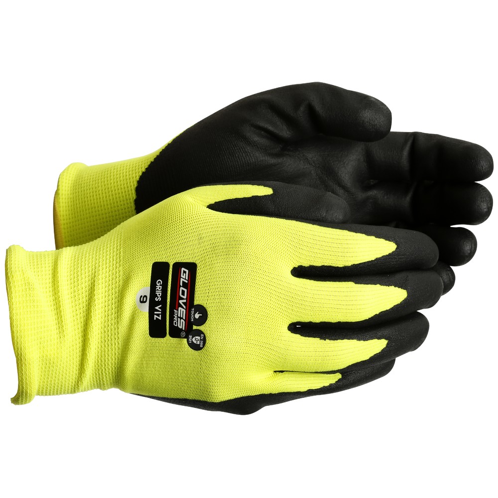ARBETSHANDSKAR 11 HI-VIS NITRIL/LYCRA